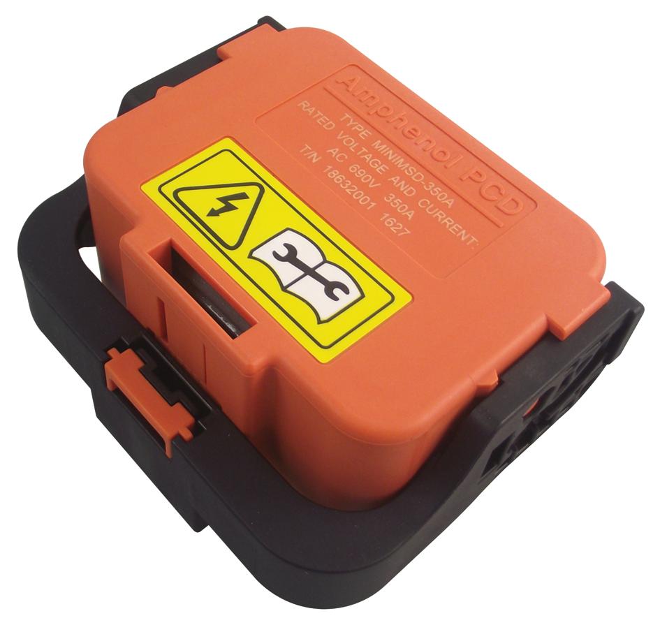 MINIMSDM350 POWER ENTRY, PLUG, 350A, 690VAC, PANEL AMPHENOL PCD