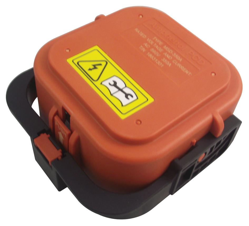 MSDM3502 POWER ENTRY, PLUG, 350A, 690VAC, PANEL AMPHENOL PCD