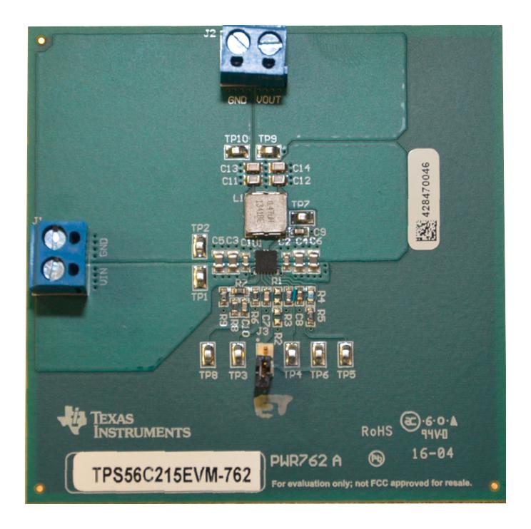 TPS56C215EVM-762 . EVALUATION BOARD, SYNC BUCK CONVERTER TEXAS INSTRUMENTS