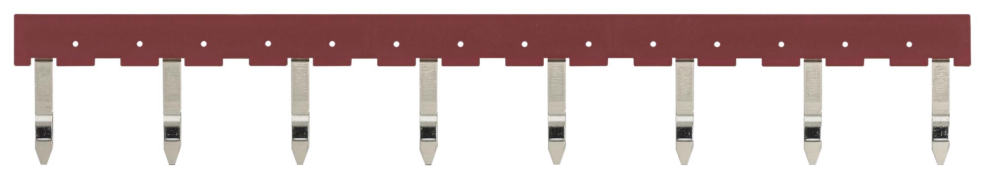 PYDN-15.5-080R SHORT BAR, SKT, 15.5MM, 8POLE, RED OMRON