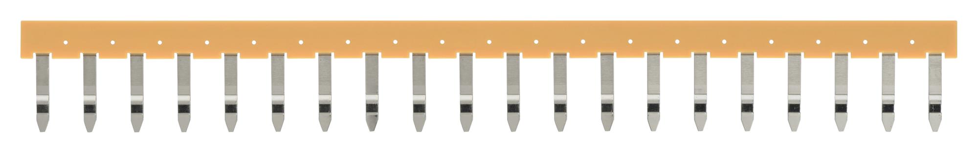 PYDN-7.75-200Y SHORT BAR, SKT, 7.75MM, 20POLE, YELLOW OMRON