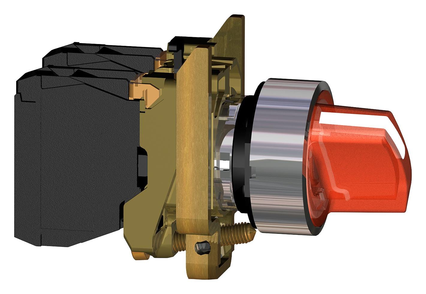 XB4BK124B5 ILLUM ROTARY SWITCH, 1POLE, 6A, 120VAC SCHNEIDER ELECTRIC