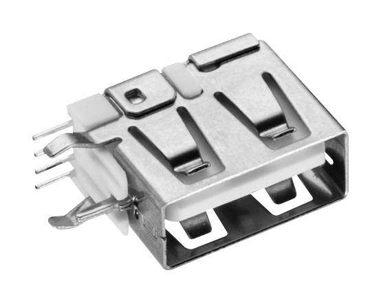 614004184726 USB CONN, 2.0 TYPE A, RECEPTACLE, THT WURTH ELEKTRONIK