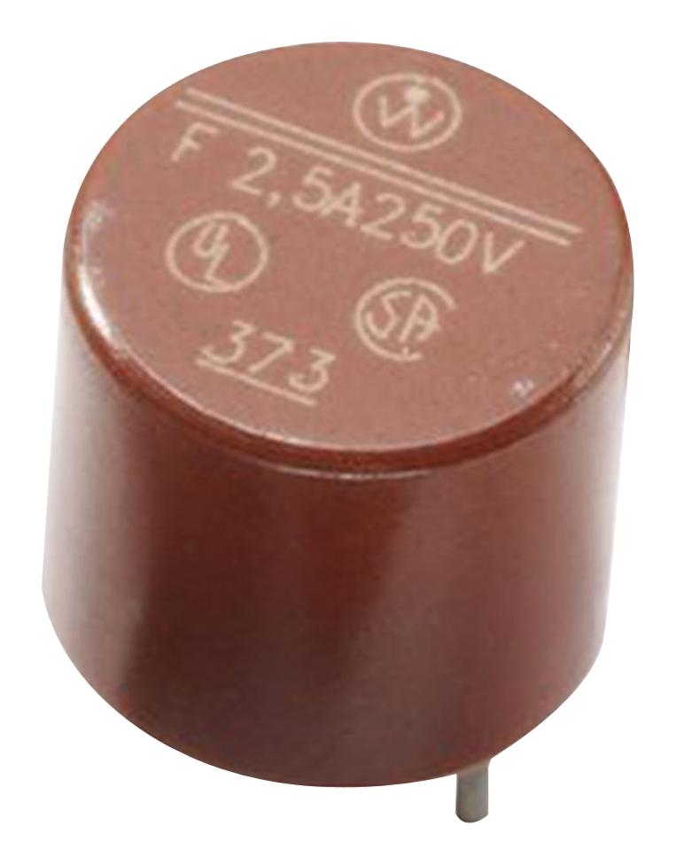 38212000410 RADIAL LEADED FUSE, 2A, 250V, TIME LAG LITTELFUSE