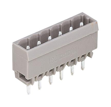 231-140/001-000 TERMINAL BLOCK, HEADER, 10POS, TH WAGO