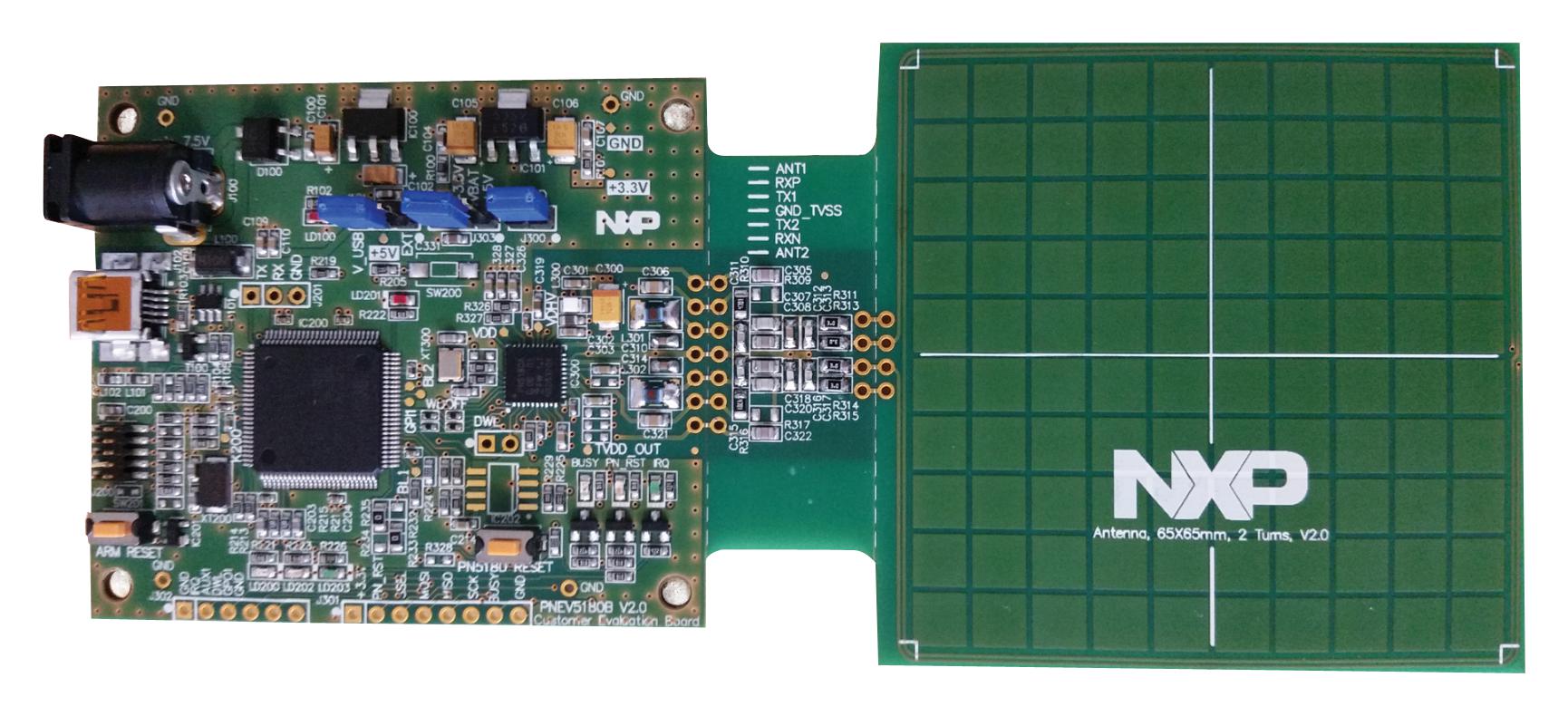 OM25180FDKM DEV BOARD, NFC FRONTEND DEVELOPMENT NXP