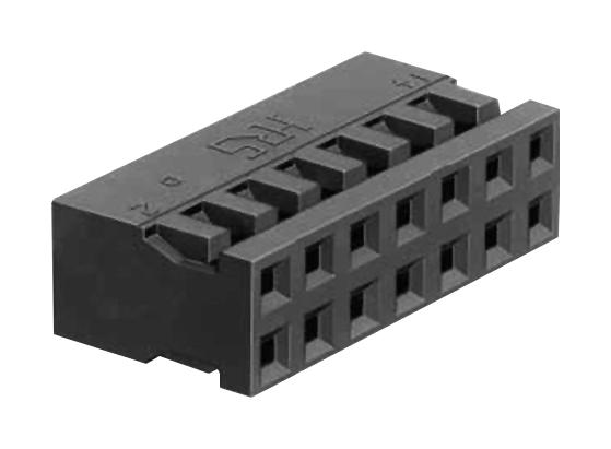 A3B-44D-2C RECEPTACLE HOUSING, 44POS, 2ROW, 2MM HIROSE(HRS)