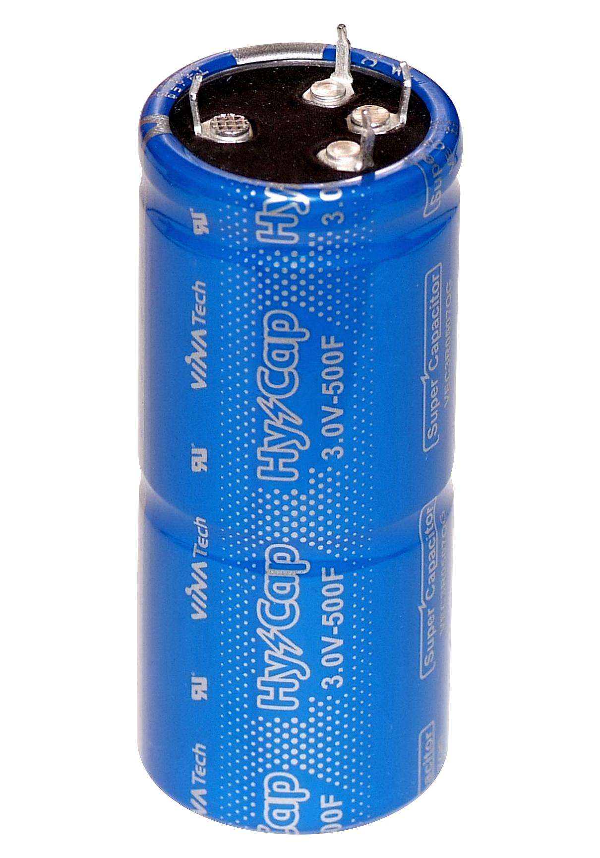 VEC3R0 507QG CAP, 500F, 3V, SUPER CAP, RADIAL VINATECH