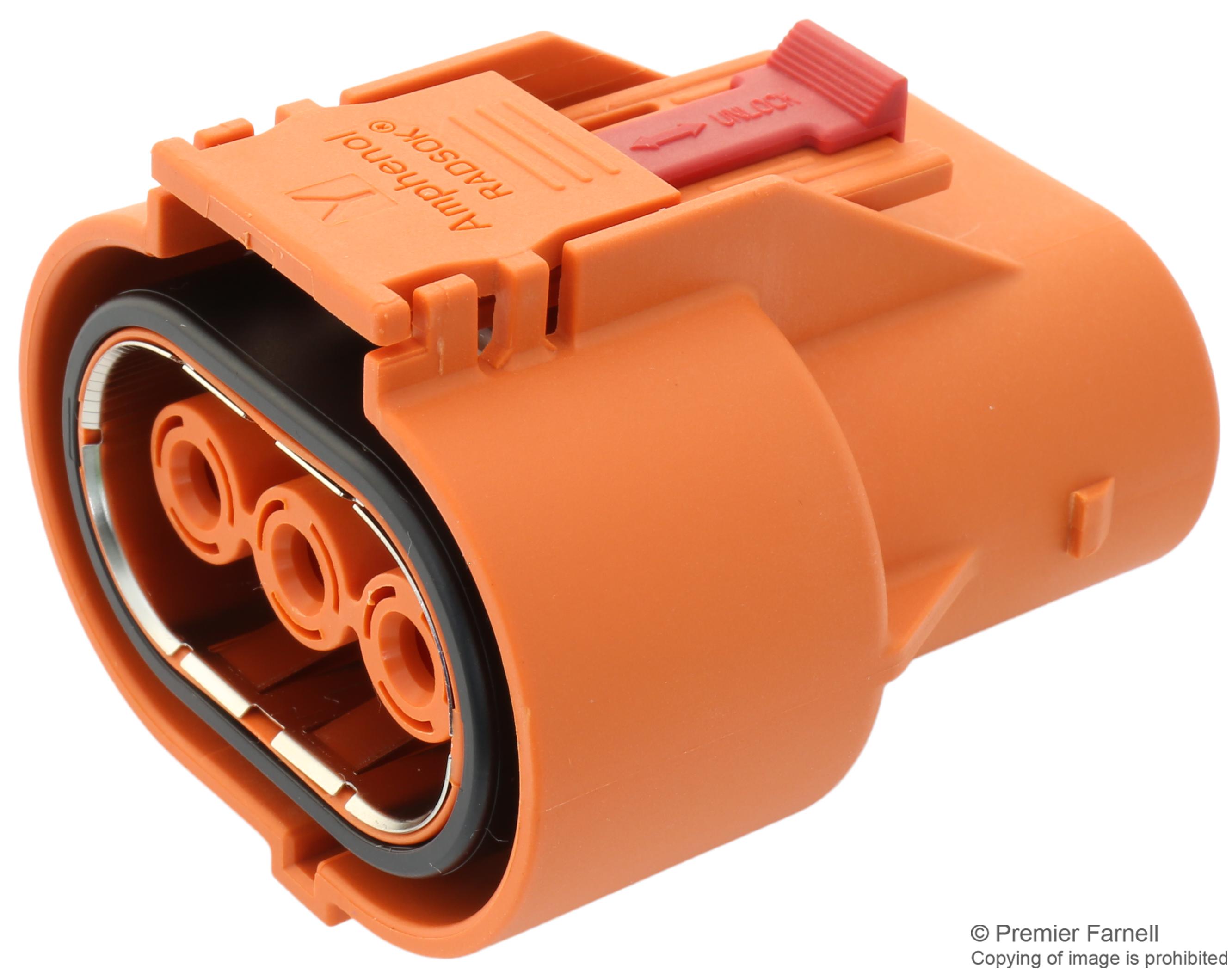 ELP3Y3 POWER CONNECTOR, PLUG, 3POS, 11.1MM AMPHENOL INDUSTRIAL