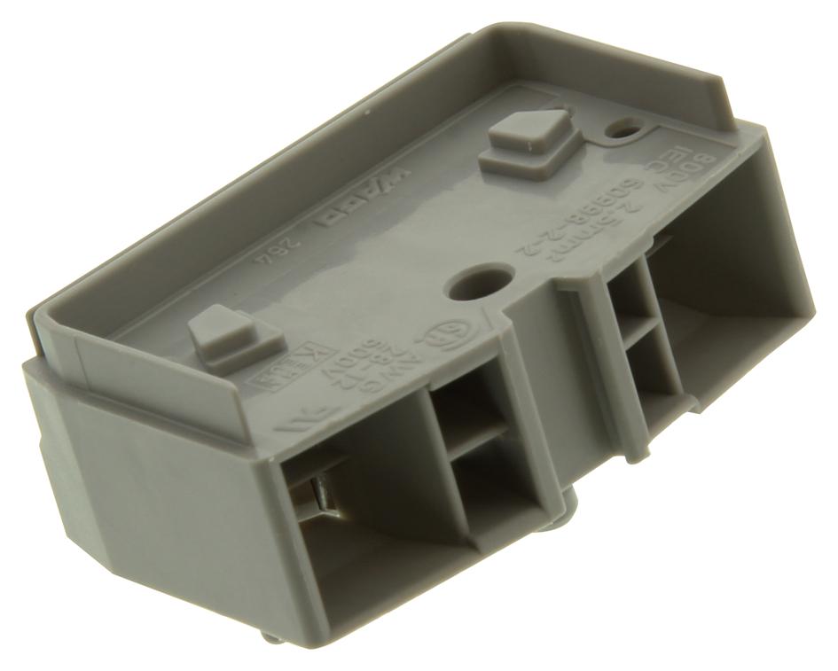 264-351 TERMINAL BLOCK, DIN RAIL, 4POS, 28-12AWG WAGO