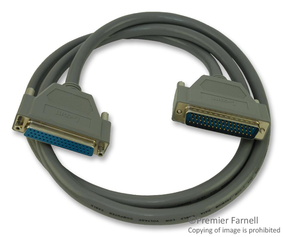 CSMN50MF-5 COMPUTER CABLE, DSUB 50P PLUG-SKT, 1.52M L-COM