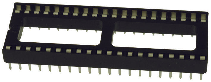 DILB40P-223TLF DIP SOCKET, 40POS, 2ROW, 2.54MM, TH AMPHENOL ICC