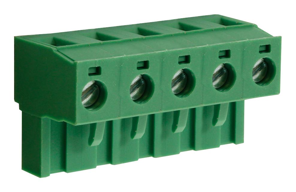 CTBP9408/5 TERMINAL BLOCK, PLUGGABLE, 5POS, 14AWG CAMDENBOSS