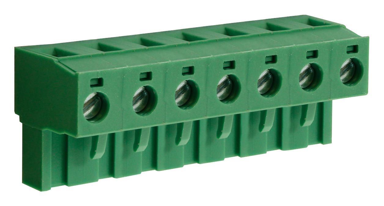 CTBP9408/7 TERMINAL BLOCK, PLUGGABLE, 7POS, 14AWG CAMDENBOSS