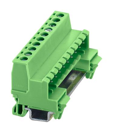 MSTBHK 2,5/10-G-5,08 TERMINAL BLOCK, PLUGGABLE, 10POS, 12AWG PHOENIX CONTACT