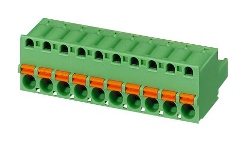 FKC 2,5/12-ST-5,08 TERMINAL BLOCK, PLUGGABLE, 12POS, 12AWG PHOENIX CONTACT