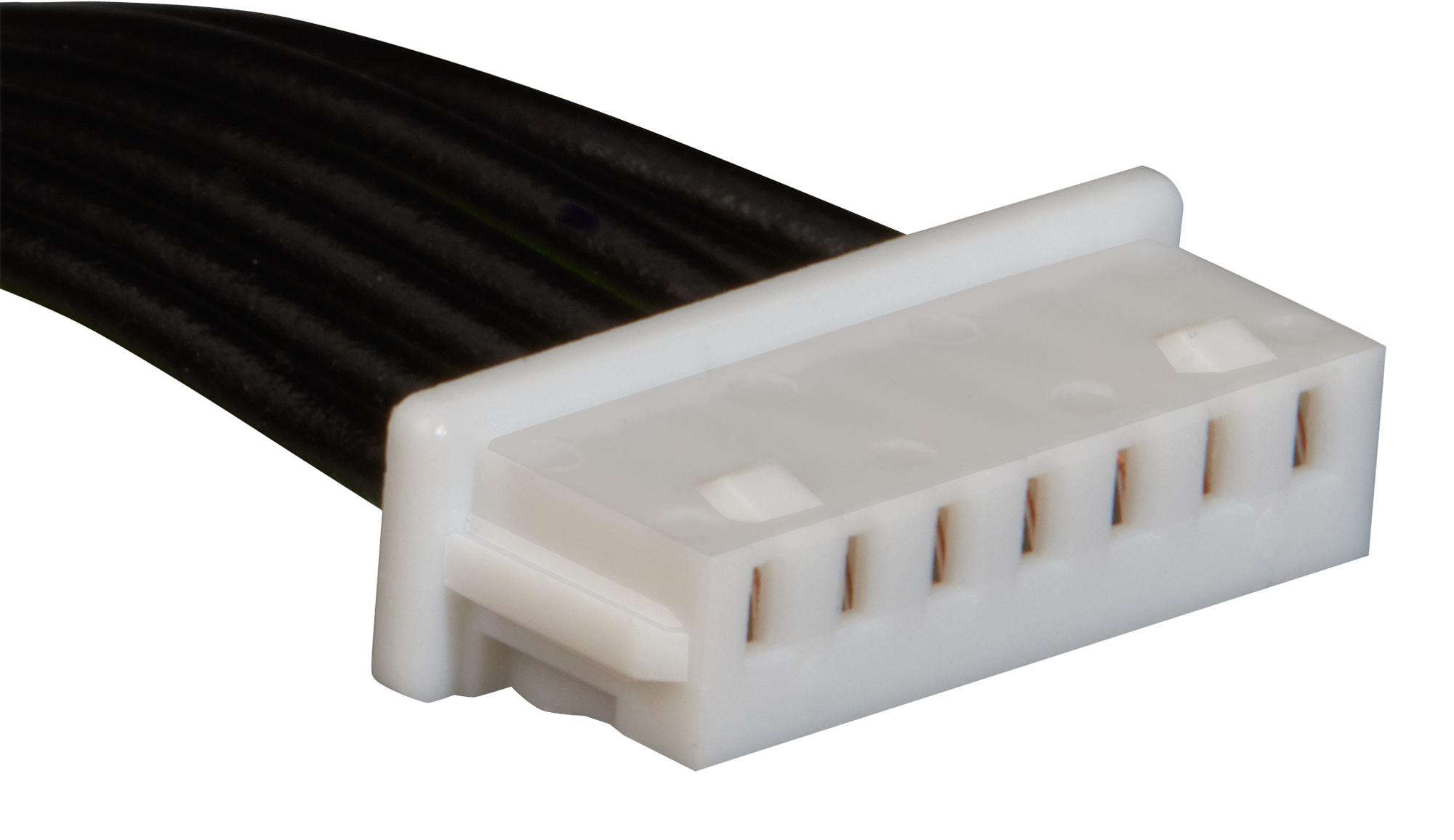 15134-0702 CABLE ASSY, 7POS, RCPT-RCPT, 150MM MOLEX