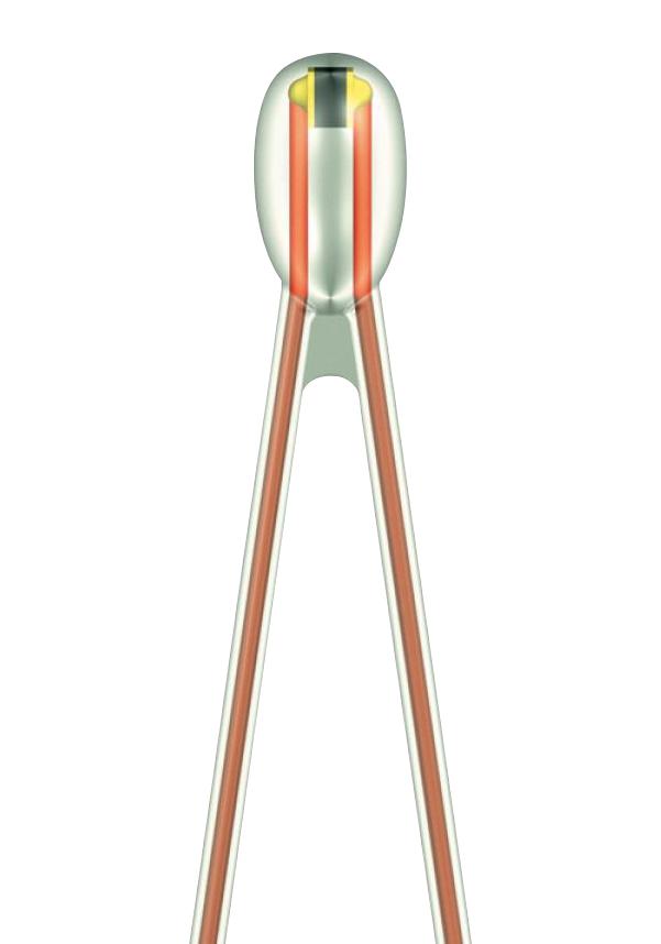 B57551G1103F000 THERMISTOR, NTC, AEC-Q200, 10K, WIRELEAD EPCOS