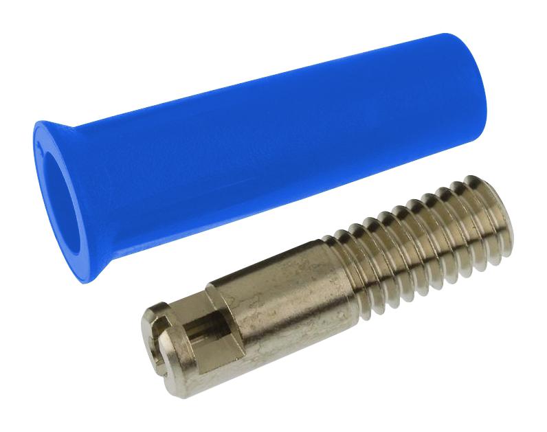 76-1444 TEST JACK, 36A, SOLDER, BLUE TENMA