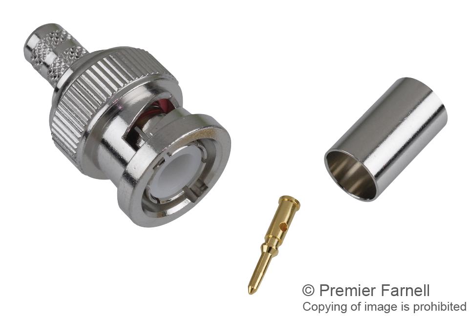112533 RF COAXIAL, BNC PLUG, 50 OHM, CABLE AMPHENOL RF