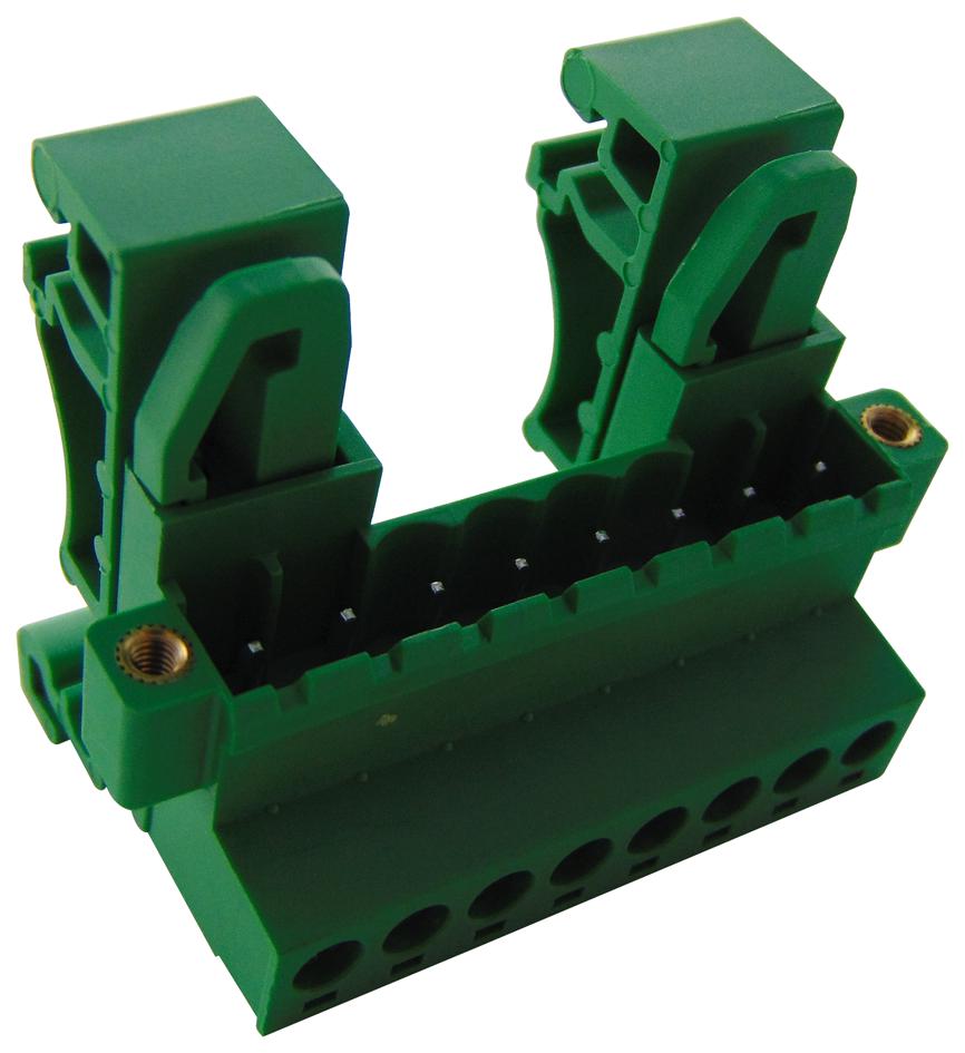 CTBPD96HG/8FL TERMINAL BLOCK, DIN RAIL, 8POS, 14AWG CAMDENBOSS