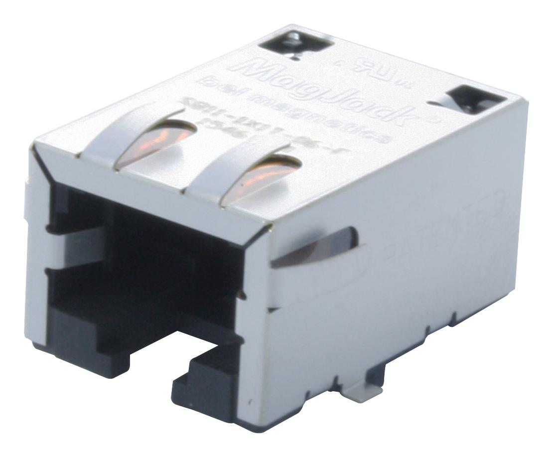 S811-1X1T-06-F CONNECTOR, RJ45, JACK, 8P8C, SMT BEL MAGNETIC SOLUTIONS