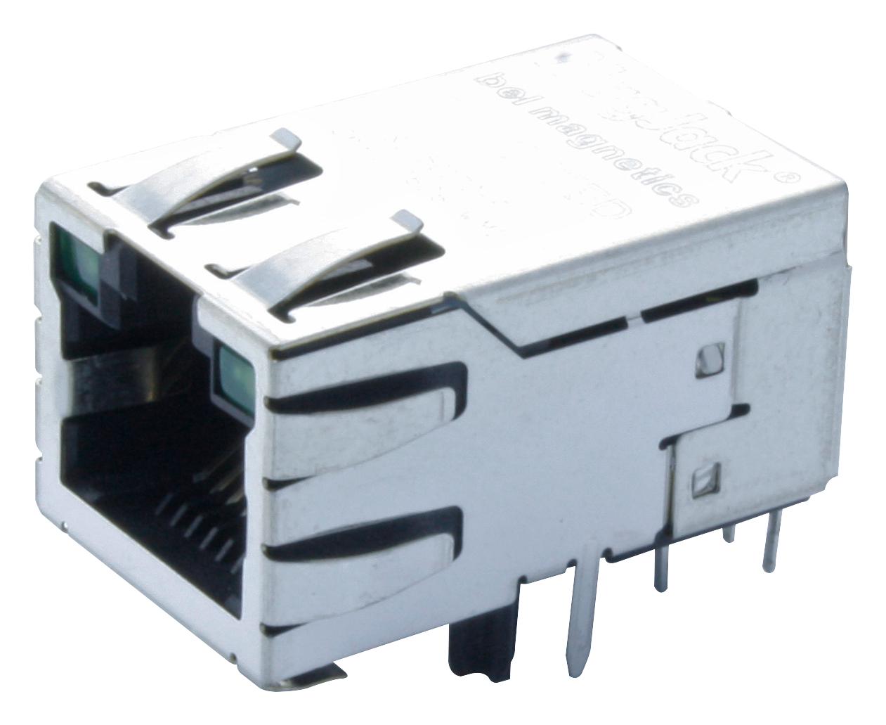 SI-50170-F CONNECTOR, RJ45, JACK, 8P8C, THT BEL MAGNETIC SOLUTIONS