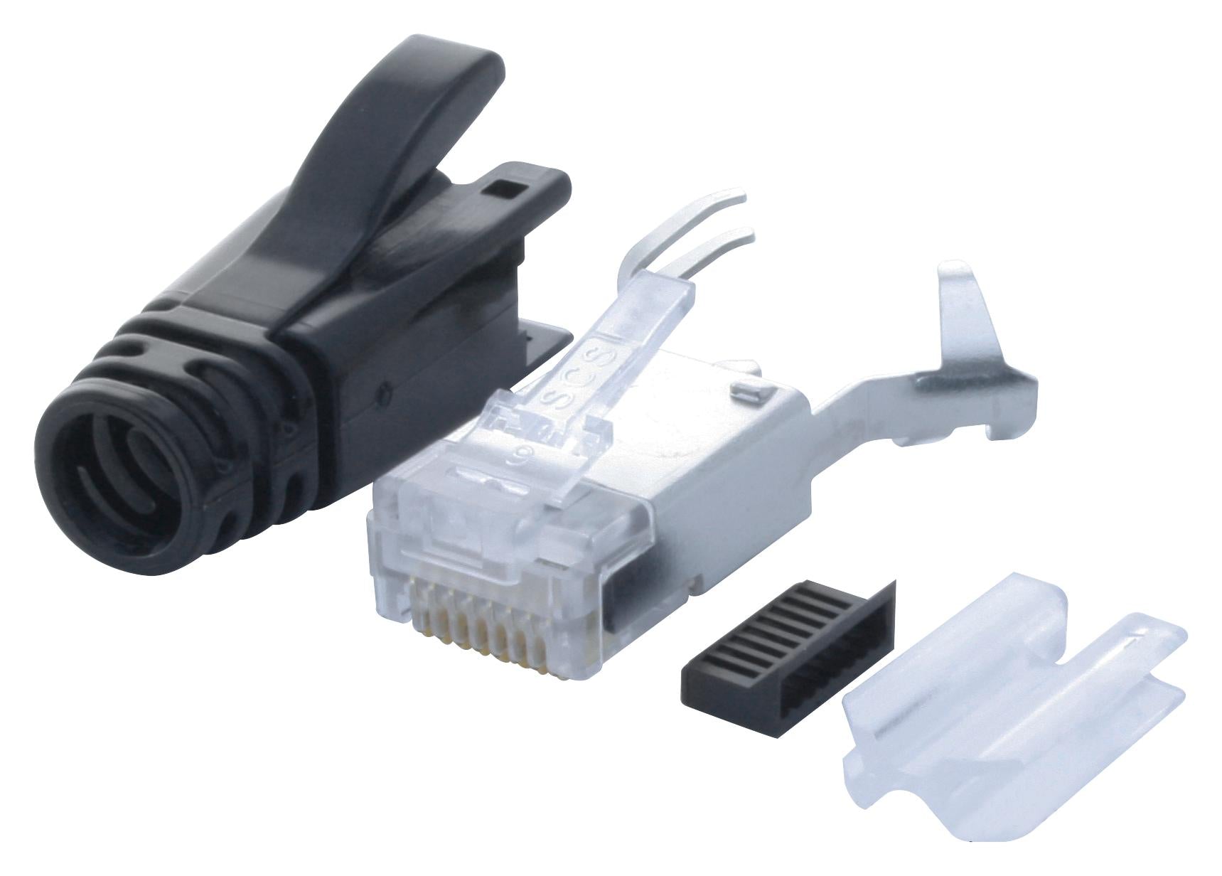 SS-39200-022 CONNECTOR, RJ45, PLUG, CAT6A, 8P, CRIMP STEWART CONNECTOR