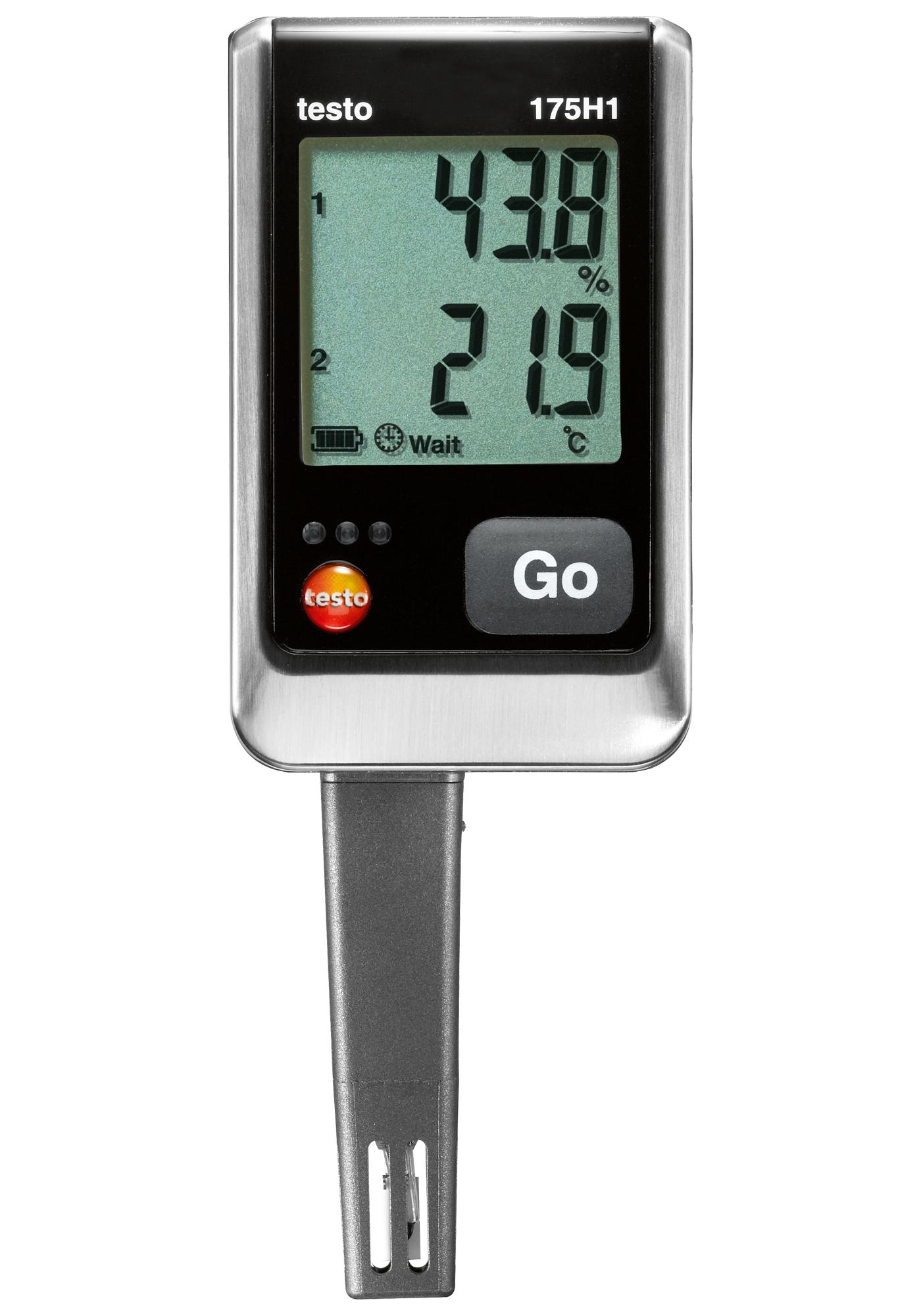 TESTO 175-H1 DATA LOGGER, TEMP/HUMIDITY, -20 TO 55DEG TESTO