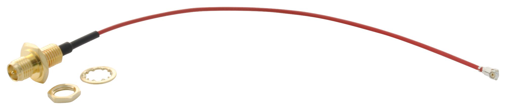 MC001497 RF CABLE ASSY, SMA JACK-U.FL PLUG, 200MM MULTICOMP PRO