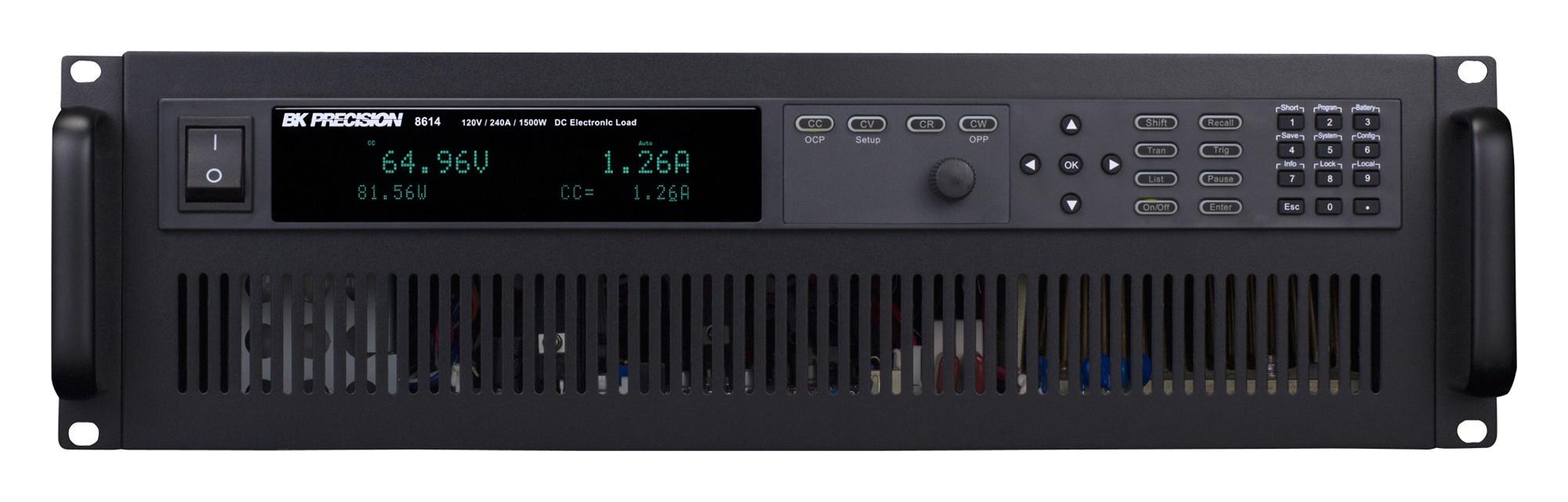 BK8610 DC ELECTRONIC LOAD, PROG, 120V/120A B&K PRECISION