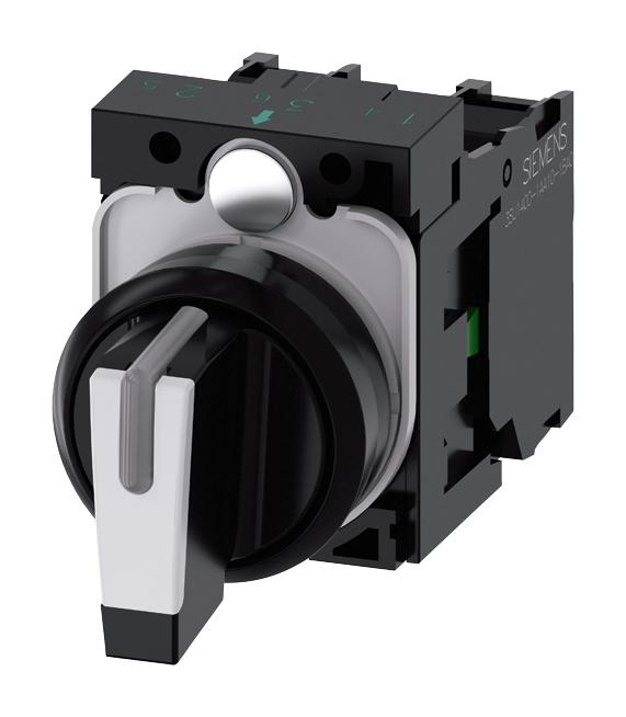 3SU1100-2BL60-1NA0 SELECTOR SW, DPST-NO, 10A, 500V, SCREW SIEMENS