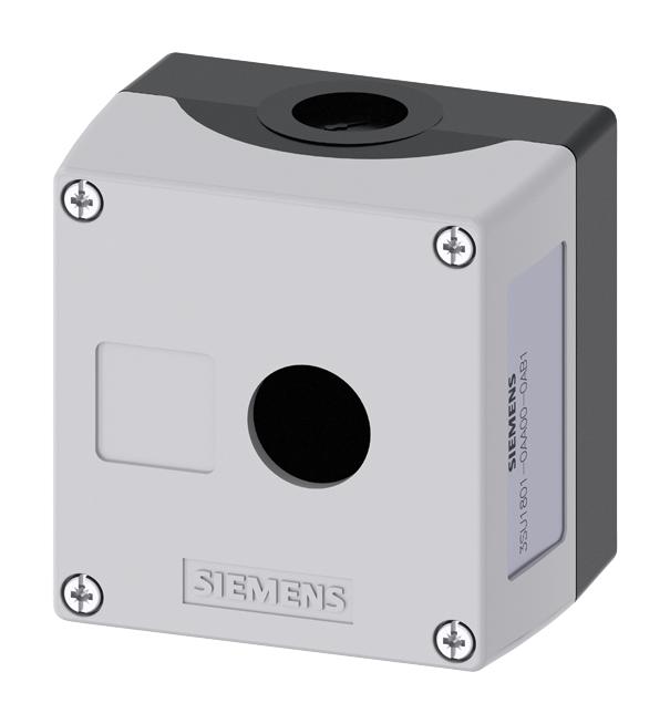 3SU1801-0AA00-0AB1 ENCLOSURE, 1 COMMAND POINT, PLASTIC, GRY SIEMENS