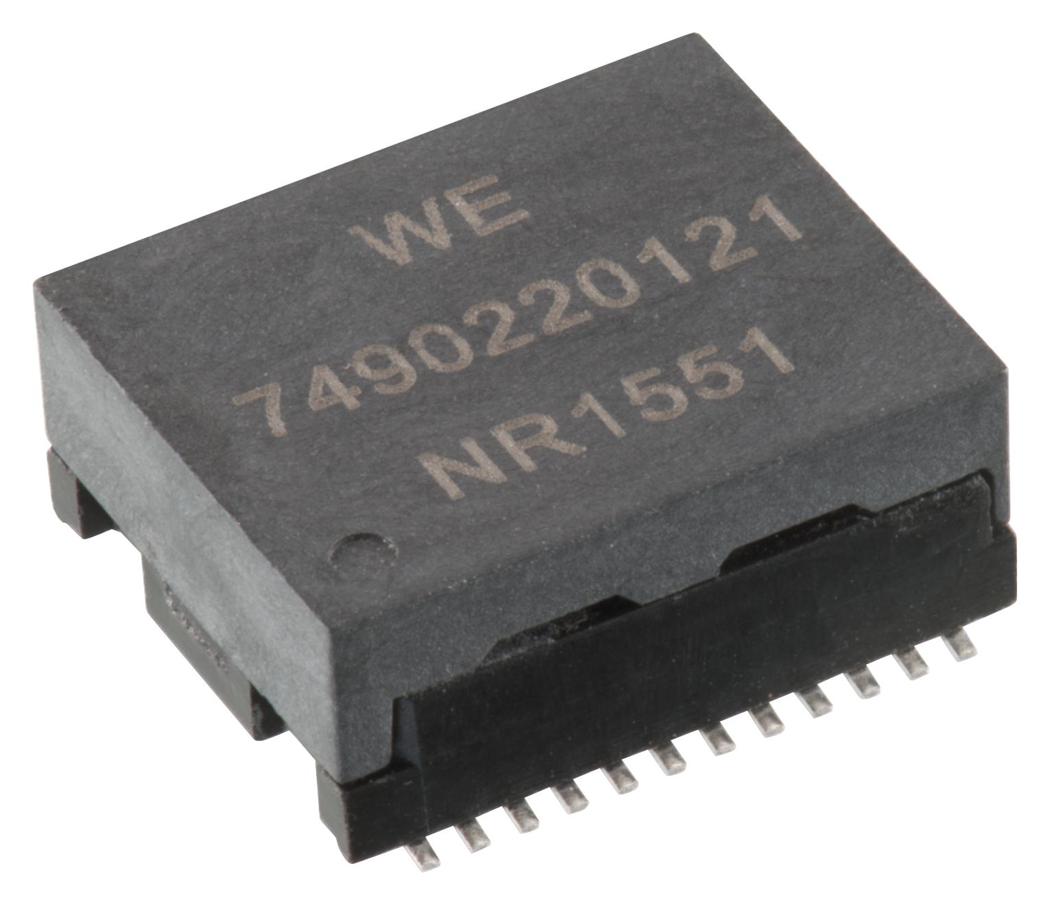 7490220121 LAN-TRANSFORMER, IEEE802.3BT, 1:1, 350UH WURTH ELEKTRONIK