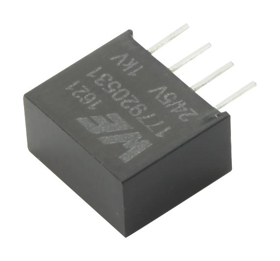 177920531 DC-DC CONVERTER, 5V, 0.2A, SIP WURTH ELEKTRONIK