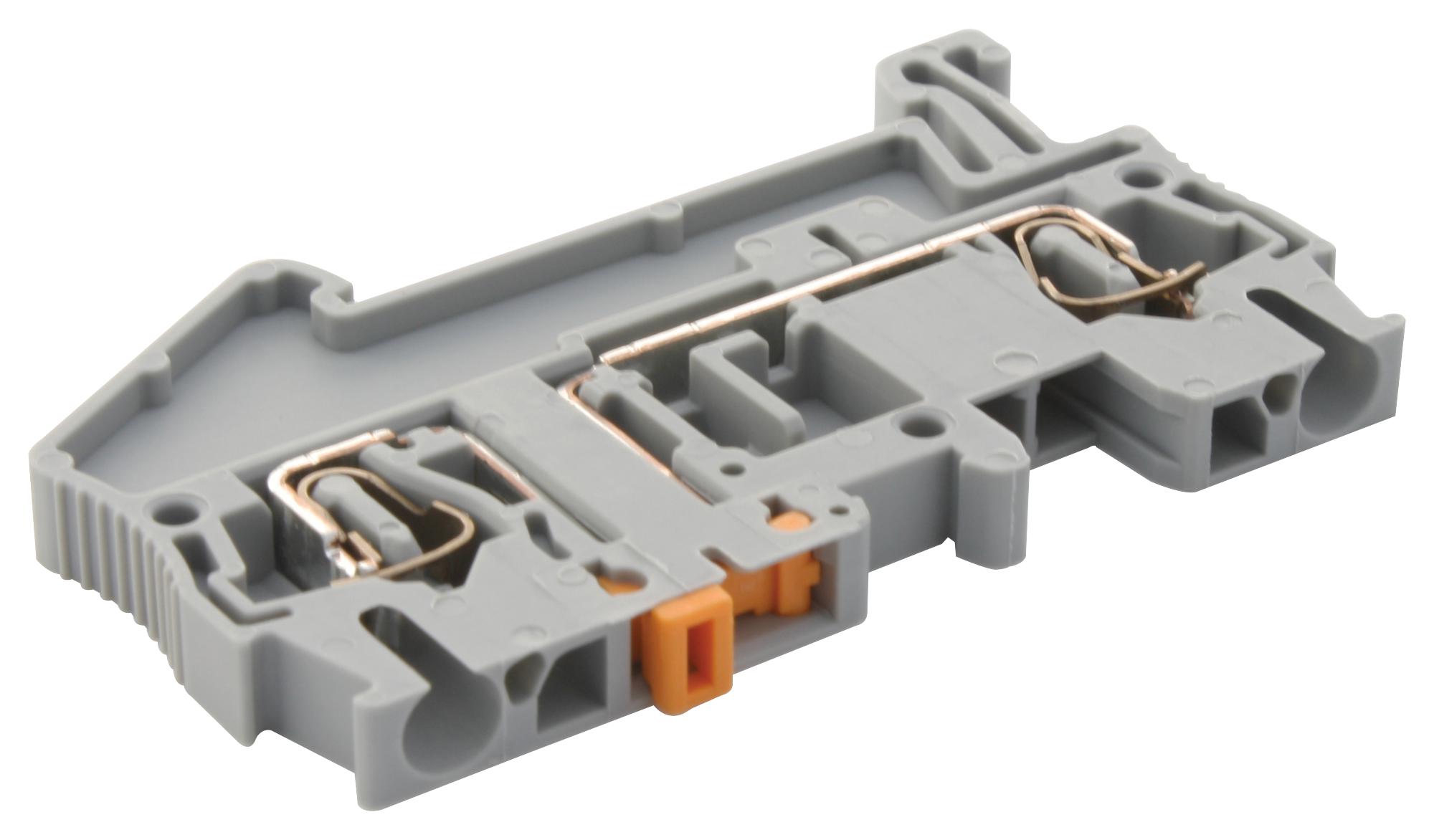ST 2,5-MT TERMINAL BLOCK, DIN RAIL, 2POS, 12AWG PHOENIX CONTACT