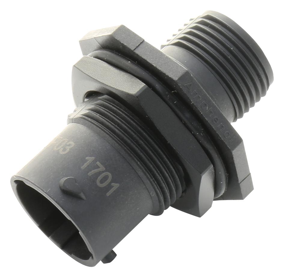 RTS710N6P03 CIRCULAR CONN, RCPT, 6POS, JAM NUT AMPHENOL SINE/TUCHEL