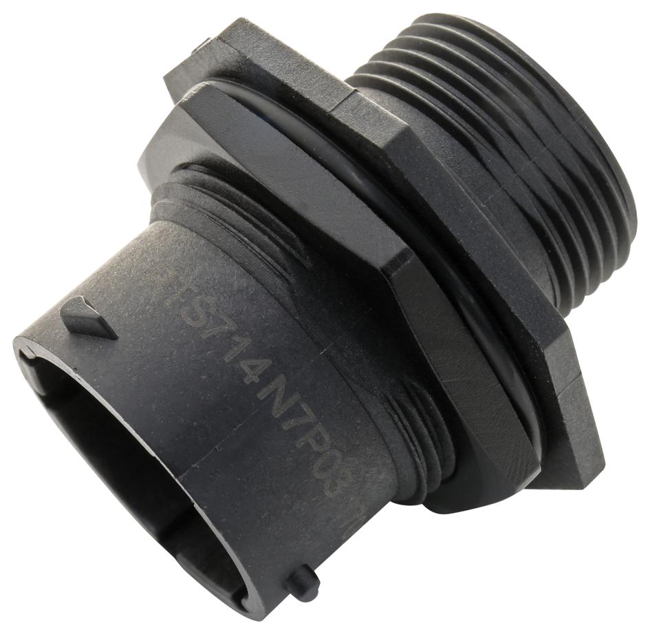 RTS714N7P03 CIRCULAR CONN, RCPT, 7POS, JAM NUT AMPHENOL SINE/TUCHEL