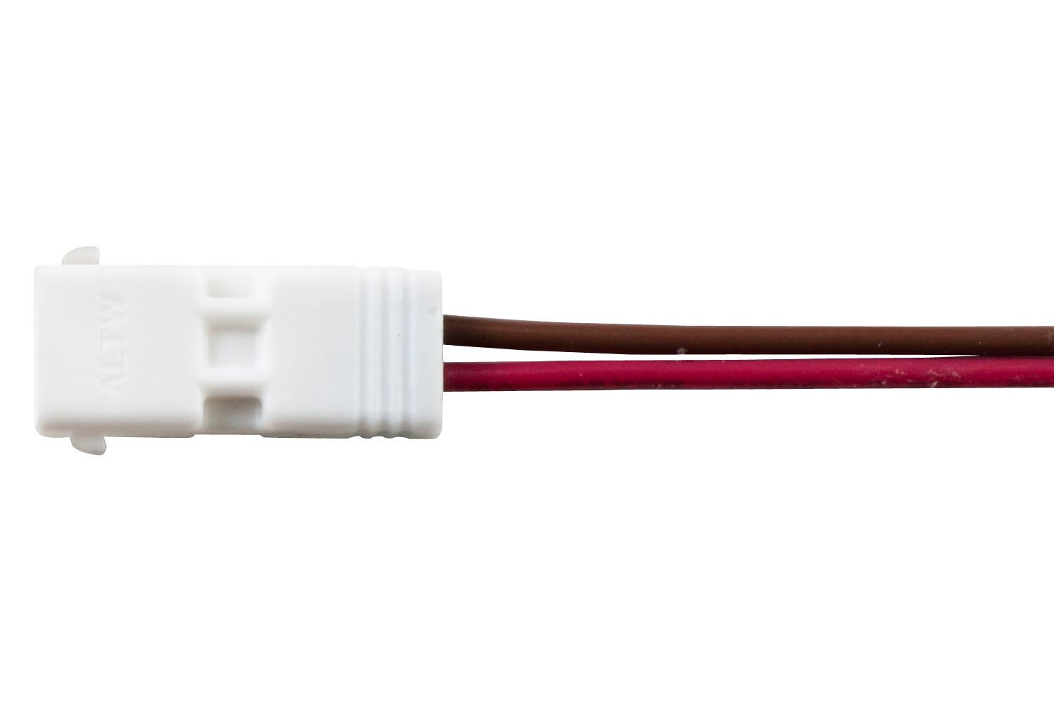 SSL12-J2LJ0-020A04 CABLE ASSY, W2W RCPT-FREE END, 2P, 0.4M AMPHENOL LTW