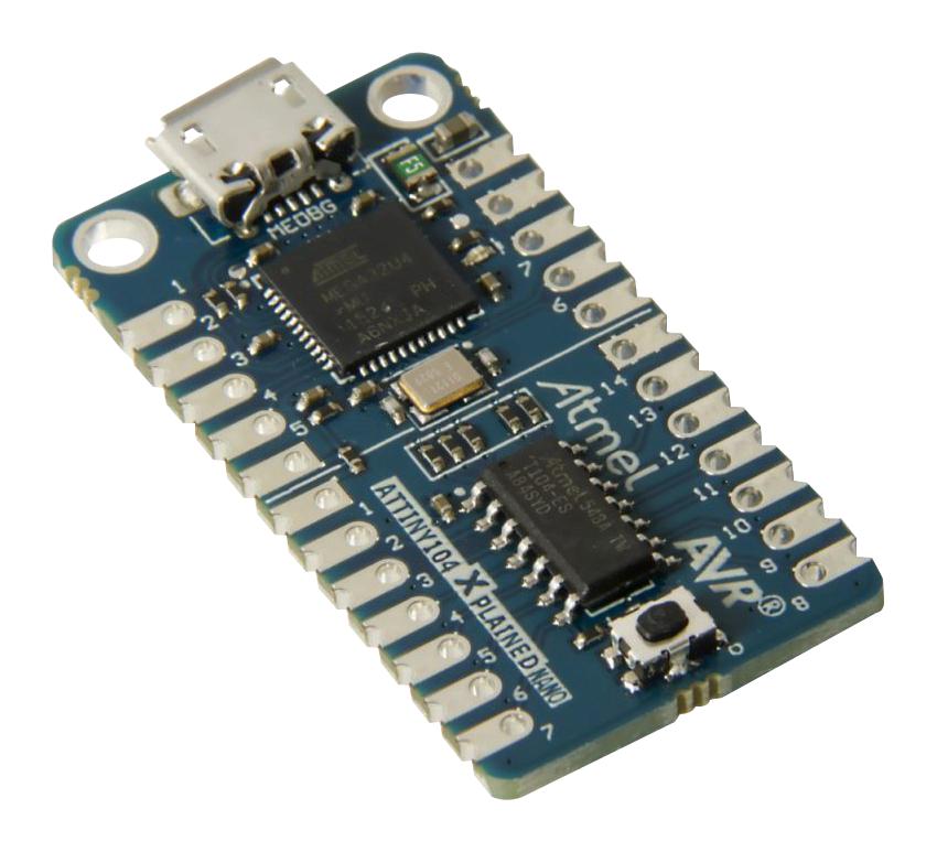 ATTINY104-XNANO DEV BOARD, AVR MICROCONTROLLER MICROCHIP