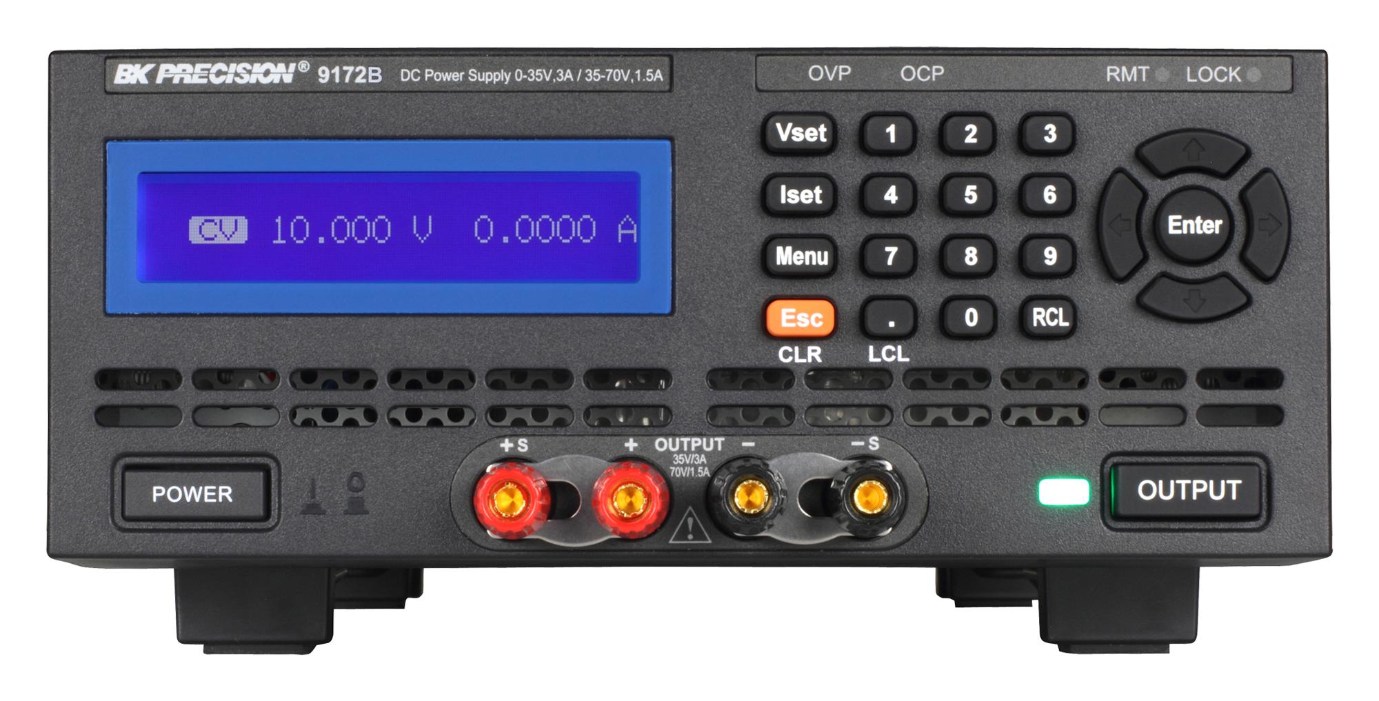 BK9172B DC POWER SUPPLY, PROG, 1CH, 70V, 1.5A B&K PRECISION