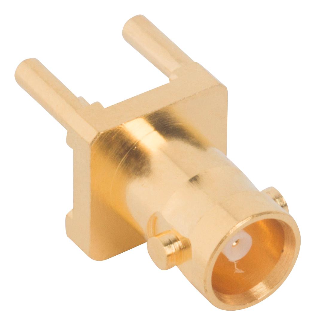 034-1065-12G RF COAXIAL, HD BNC JACK, 75 OHM, PCB AMPHENOL RF