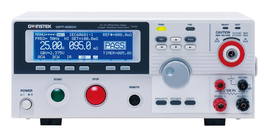 GPT-9802 SAFETY VOLTAGE TESTER, AC/DC, 200VA GW INSTEK