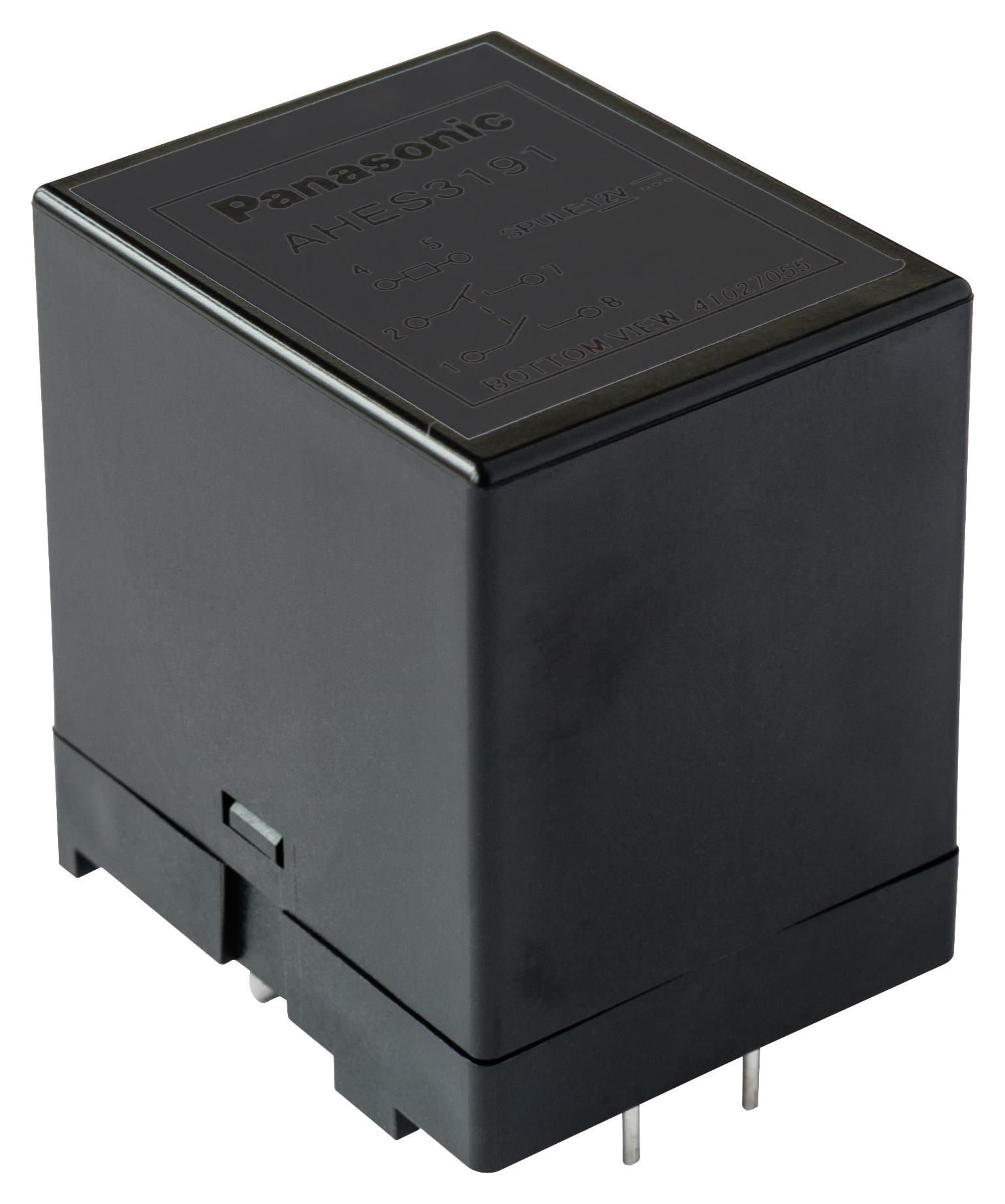 AHES3191 POWER RELAY, DPST-NO, 35A, 277VAC, TH PANASONIC