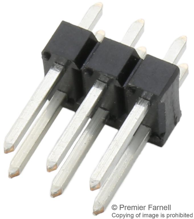 67996-406HLF CONNECTOR, HEADER, 6POS, 2ROW, 2.54MM AMPHENOL ICC