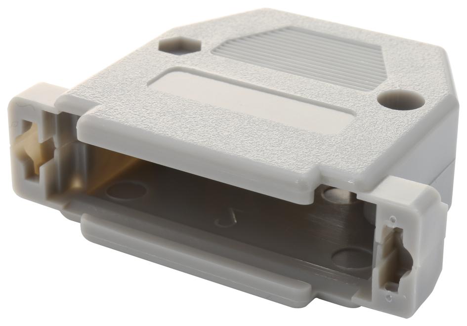 SPC15461 D SUB COVER, 180 DEG, SIZE DB, ABS MULTICOMP