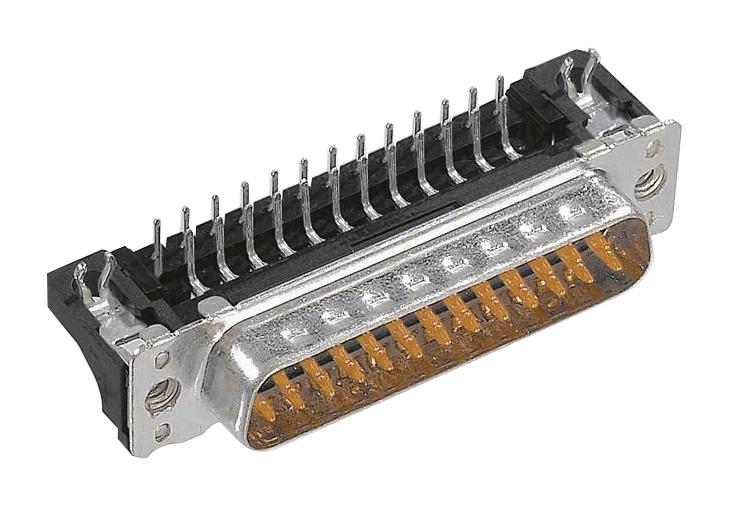 09651626817 D-SUB CONN, PLUG, 9POS, TH HARTING