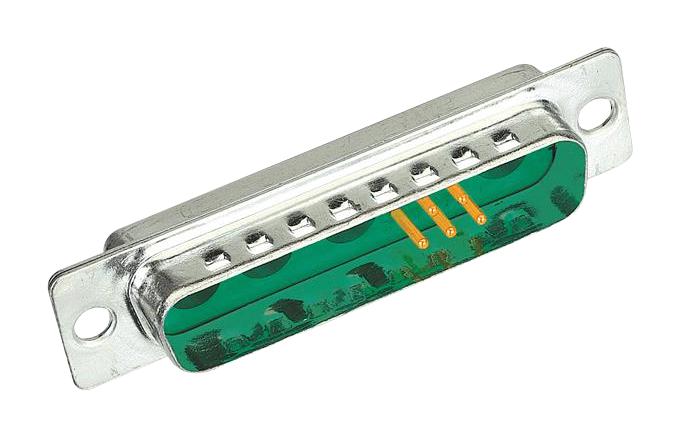 09693117094 COMBO D-SUB PLUG HOUSING, DB-9W4, STEEL HARTING