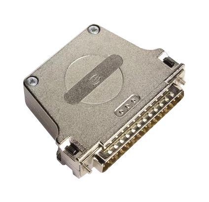 09670370344 D SUB BACKSHELL, 180DEG, SIZE DC HARTING