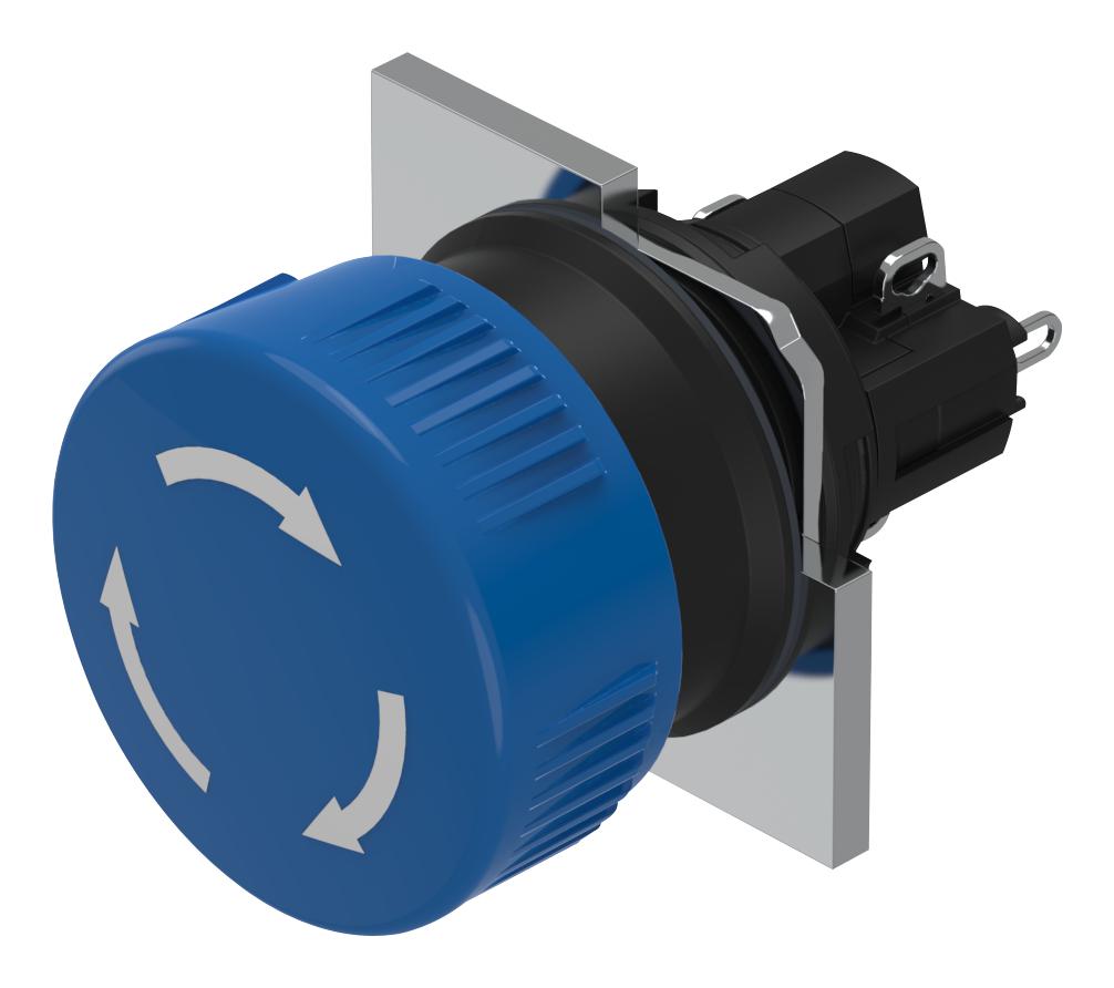 51-256.0256 EMERGENCY STOP SW, SPST, 250VAC, QC/SOLD EAO